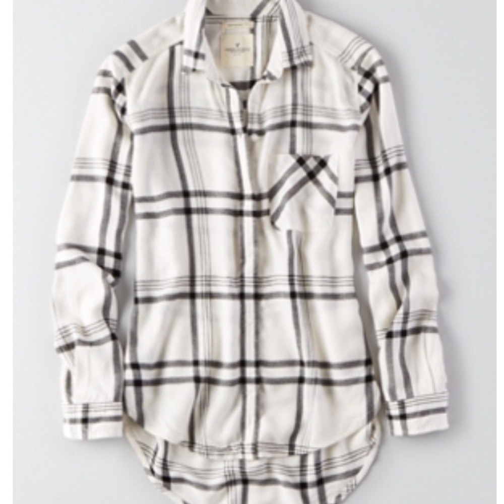 American Eagle boyfriend flannel
